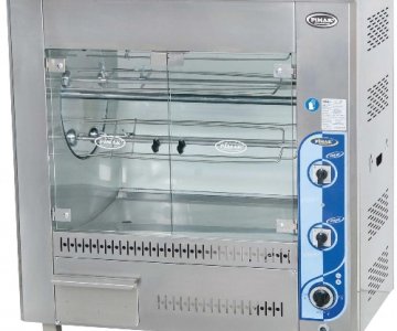 20Li Piliç Çevirme Makinesi Setüstü Tamburlu Gazlı