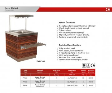 60*70*85/135 KÜVER ÜNİTESİ